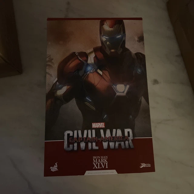 Hot Toys Movie Masterpiece Iron Man Mark Xlvi Civil War Captain America PPS003