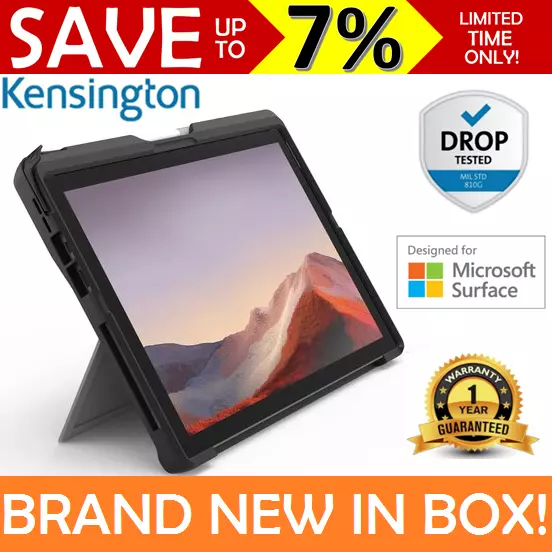 NEW Kensington Rugged Case Blackbelt 2nd Degree Microsoft Surface Pro 7+ 7 6 5 4