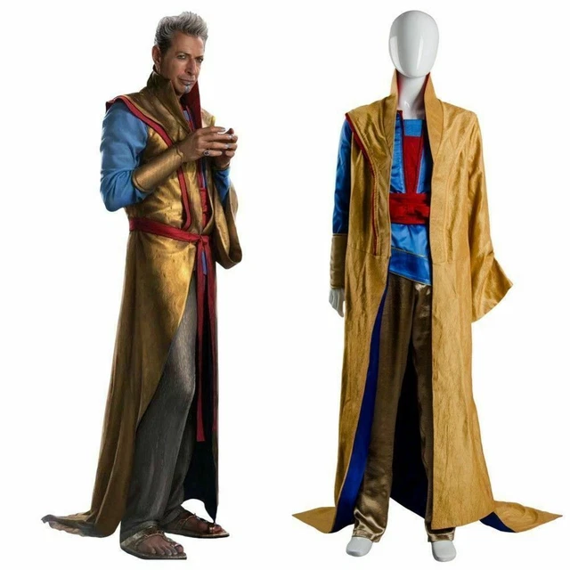 Thor 3 Ragnarok Grandmaster En Dwi Gast Cosplay Costume Halloween Party*