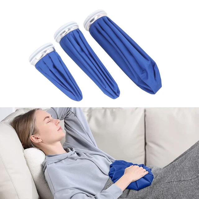 Lot De 3 Packs De Glace Froide Réutilisables Pour Réduire La Douleur Grande