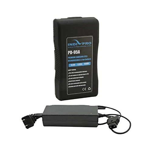 IndiPRO Tools 14.8V 95Wh Li-Ion Battery & Pro Charger Kit (Gold-Mount)