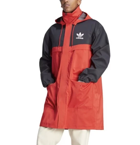 MANCHESTER UNITED AND adidas Originals Bench Jacket - Red XL £80.00 ...