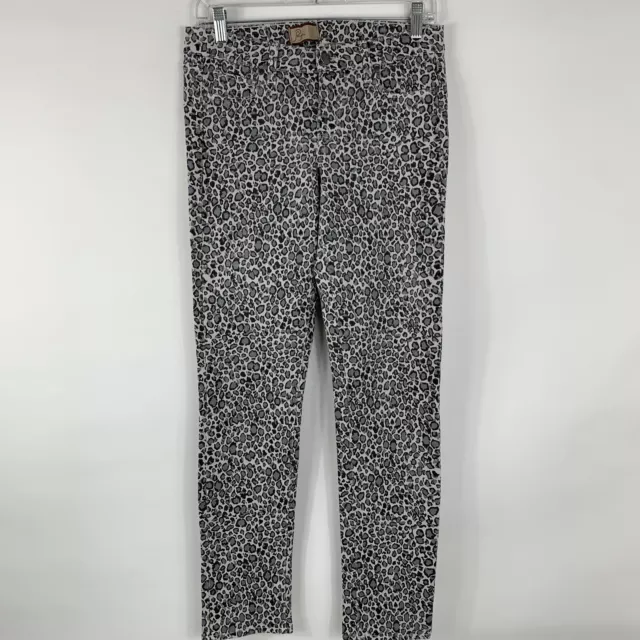 Paige Jeans Women’s Size 27 Peg Skinny Animal Print Low Rise