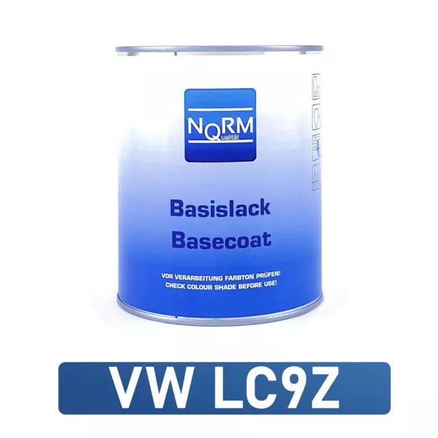 VW LC9Z Black Magic pearl 1 Liter Basislack Autolack spritzfertig Metalliclack