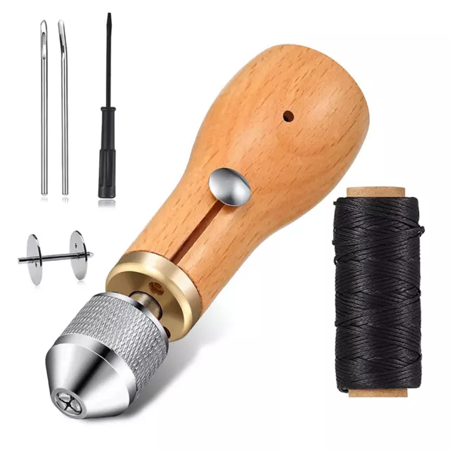 Kit de PoinçOn de Couture en Cuir, Outils D'Artisanat, Machine à Coudre à l5091