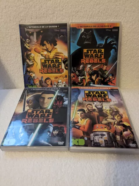 Lot intégrale dvd STAR WARS REBELS