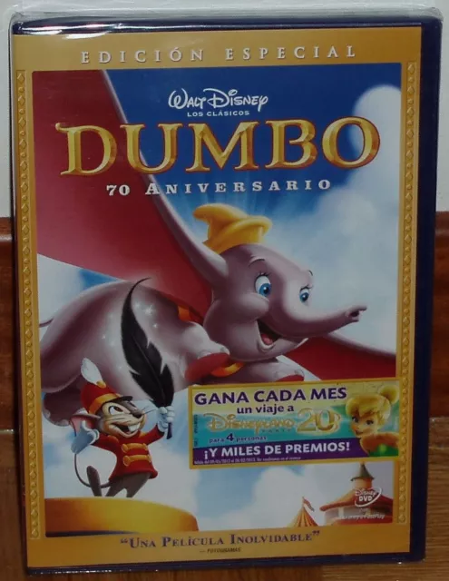 Dumbo Dvd Clasico Disney Nº4 Edicion Especial Nuevo Precintado  (Sin Abrir) R2