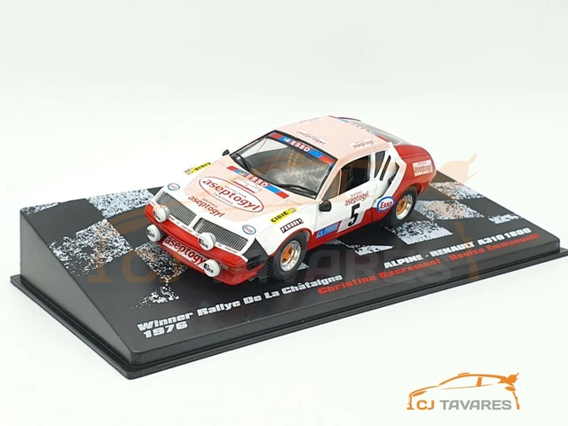 N°33 Alpine Renault A310 1800 Rallye de la Chataigne 1976