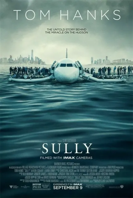 379982 Tom Hanks 2016 Biography Disaster Movie Sully WALL PRINT POSTER CA