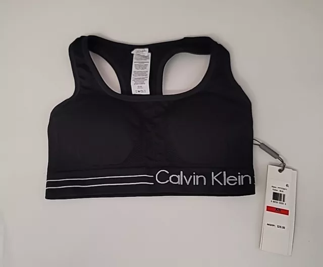 Calvin Klein Performance Womens Medium Impact Fitness Sports Bra
