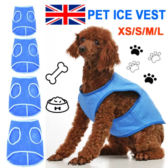 Pet Cooling Dog Vest Summer Coat Breathable Anti-heat Summer Outdoor XS/S/M/L