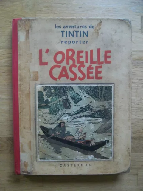 Tintin l'Oreille cassée EO A2 1937