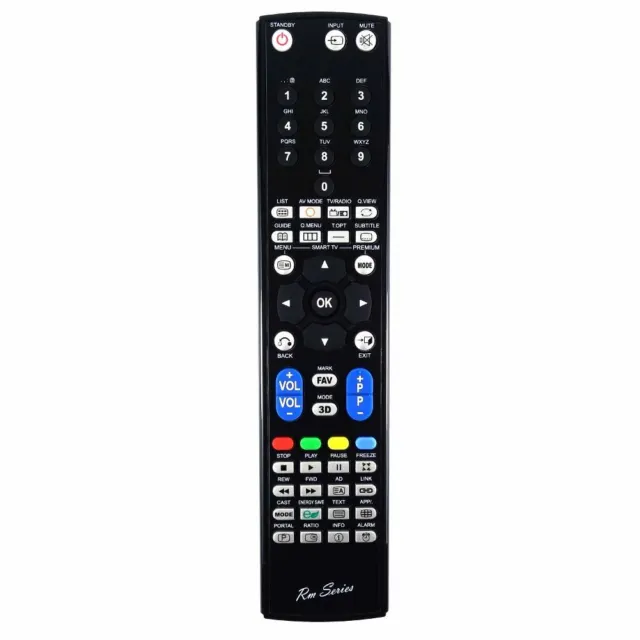 Neuf RM-Series TV Télécommande pour