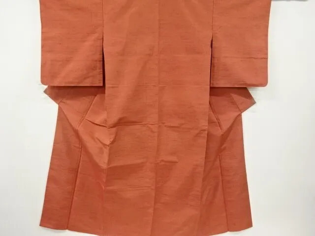 6366831: Japanese Kimono / Antique Hitoe Kimono / Fushi Tsumugi