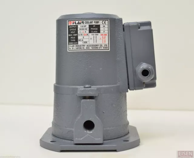 1/8 HP Machinery Coolant Pump, 110/220V, 1PH, Suction-type, CE, FLAIR