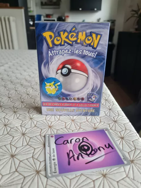 Deck Pokémon Set De Base Starter scellé NEUF FR avec Mackogneur Edition 1 Holo ⭐