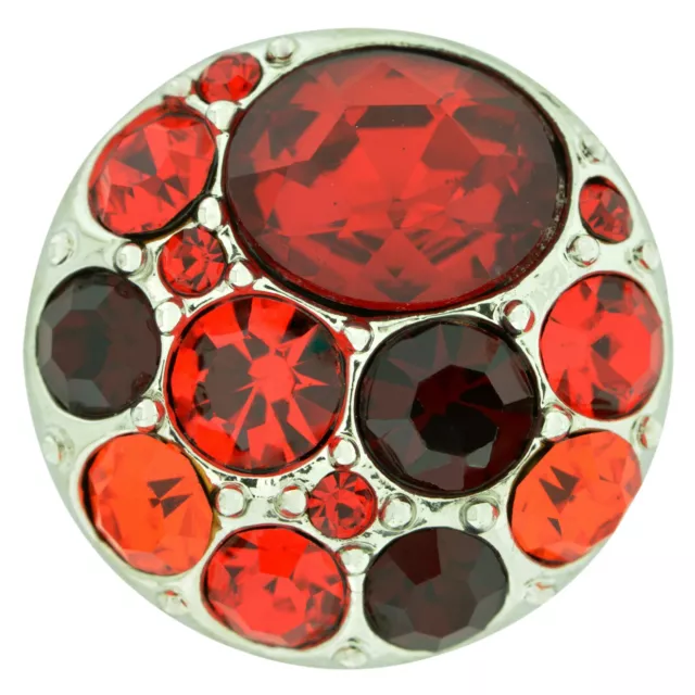 Red Constellation Nugz 18MM Snap Button Style Jewelry