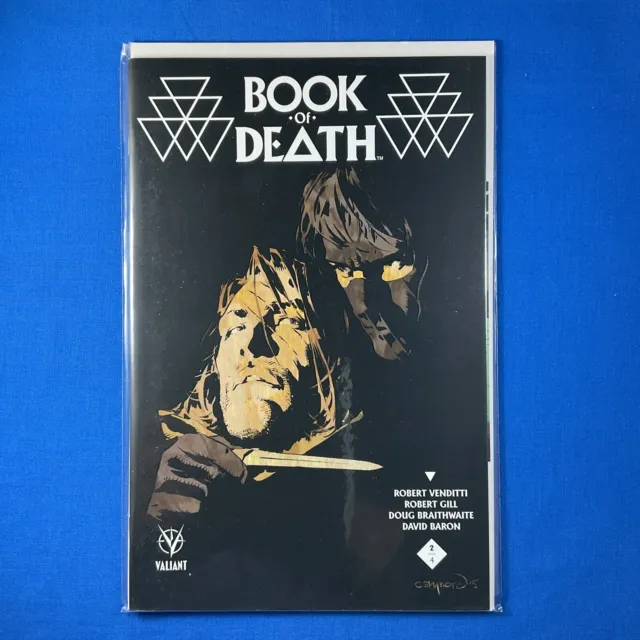 Book of Death #2 Cover A First Printing Valiant Entertainment 2015 Comic Book