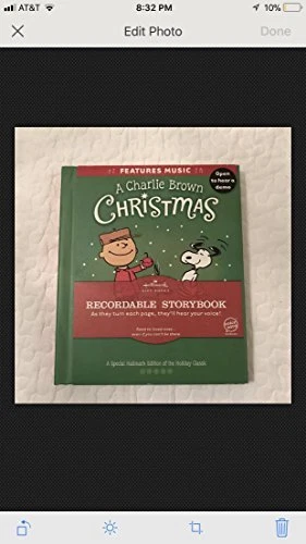 A Charlie Brown Christmas Hallmark Recordable Storybook (A Special Hallmark ...