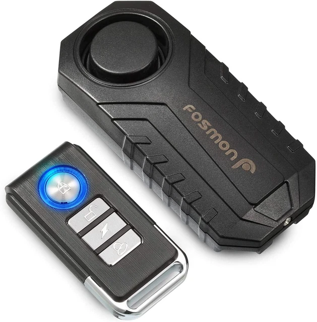 Fosmon Alarme Antivol Vélo, Alarme Trottinette Moto – Alarme Scooter Vibration S
