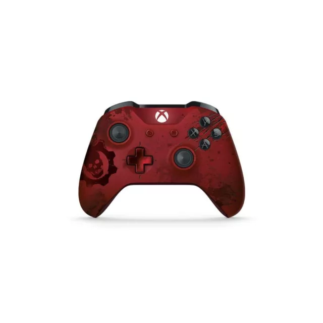 Xbox One Original Wireless Pad Gears of War 4 Crimson Omen Ltd Edt Microsoft Top