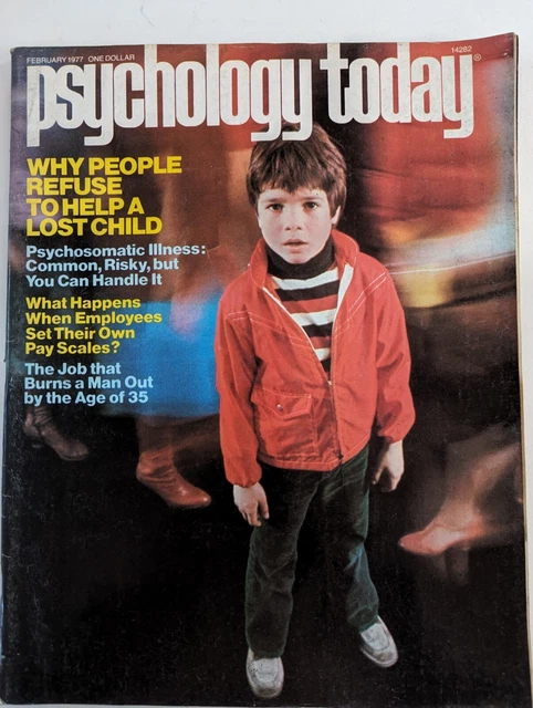 VINTAGE PSYCHOLOGY TODAY Magazine Feb 1977 £11.51 - PicClick UK