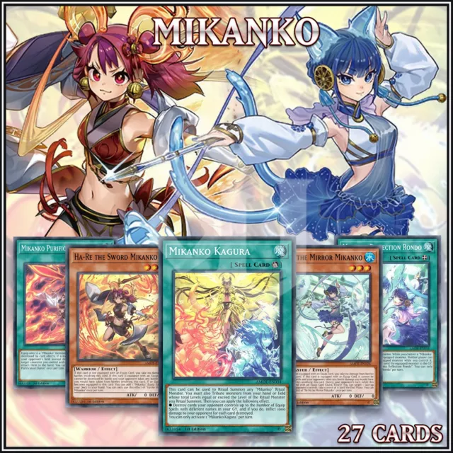 MIKANKO DECK 27 | Ni-Ni Ha-Re Fire Purification Dance Rondo Kagure AMDE YuGiOh🔥