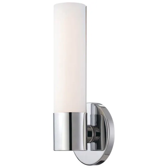 George Kovacs P5041-077 Saber 1-Light Wall Sconce w/ Cased Etched Opal Glass