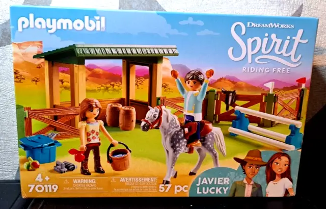 PLAYMOBIL Spirit Riding Free Riding Arena with Lucky & Javier