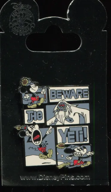 Beware of the Yeti Mickey Mouse Disney Pin 101869