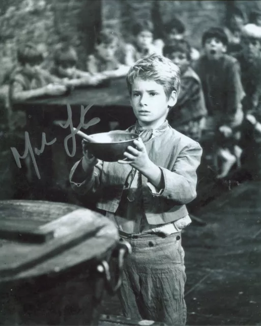 Actor MARK LESTER signed OLIVER! ‘more’ movie photo UACC DEALER