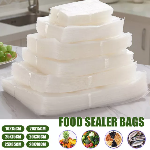 Vacuum Sealer Machine + Bags Precut Food Storage Heat Seal Cryovac Bags
