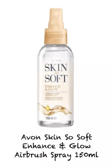 Avon Skin So Soft Enhance & Glow Airbrush Spray 150ml