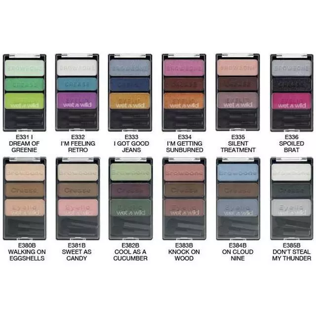 Wet n Wild Color Icon Eye Shadow Trio 3.5g - CHOOSE YOUR SHADE