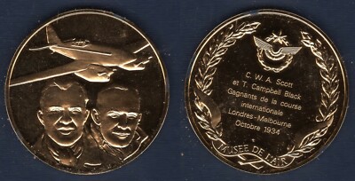 MEDAILLE M D PARIS MUSEE DE L'AIR ET DE L'ESPACE CONCORDE REF71067 