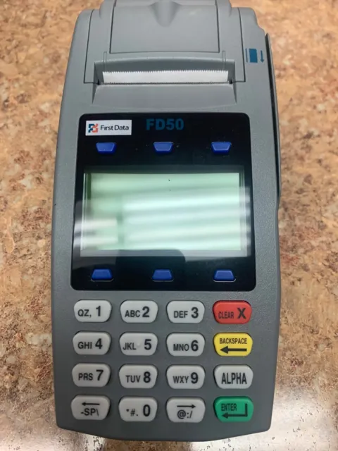 First Data FD50 Credit Card Terminal