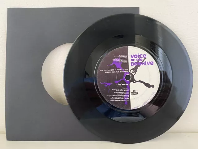 Voice Of The Beehive - I Walk The Earth - 7" Vinyl Single 1988 London LON 169 2