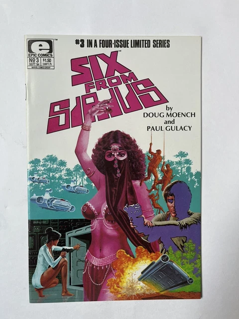 Six From Sirius # 3 September  1984 - Epic Comics Marvel Comic Book