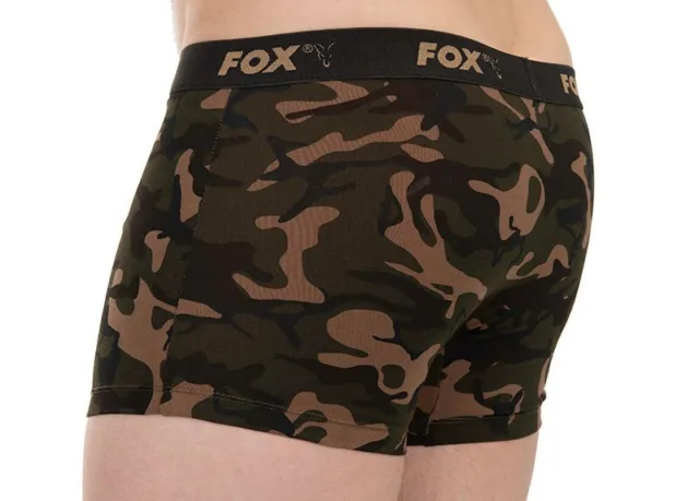 Fox Camo Boxers x 3 - LARGE