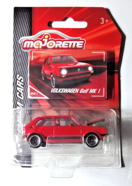 Majorette Volkswagen VW Golf Mk 1 Premium Voitures 264E-1 Neuf Emballage Scellé