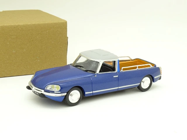 AU687 AM71 BASE ??/Artisanal 1/43 Citroen Ds19 Pick Up Travaux Publics Marron EUR 82,49 - FR
