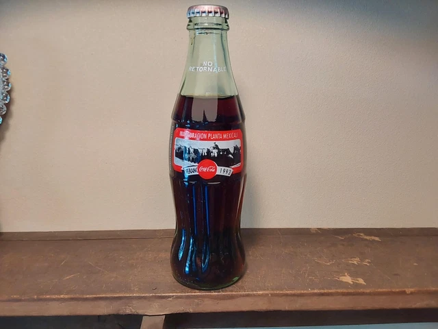 Coca Cola  Bottle Inauguracion Planta Mexico 1993