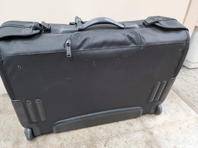 Tumi Alpha Black Ballistic Nylon Rolling Garment Bag 2