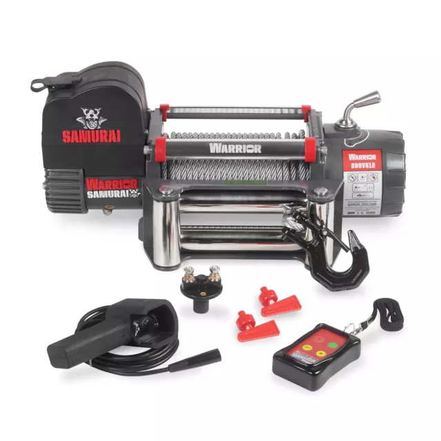 Warrior Samurai V2 Next Gen 8000lb Winch