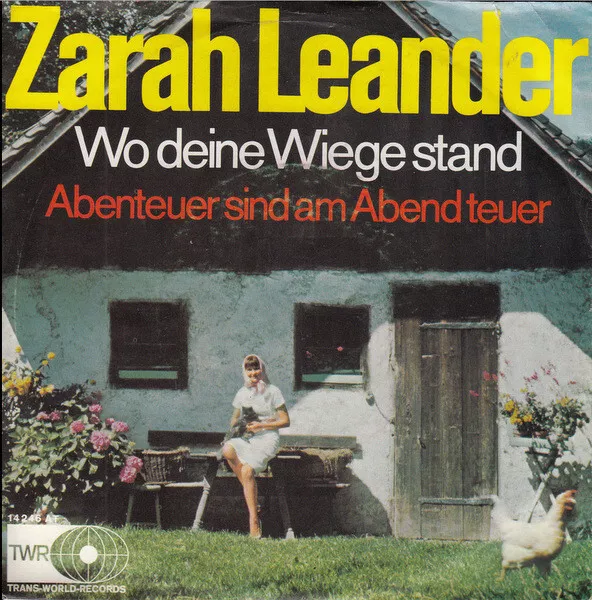 Zarah Leander - Wo Deine Wiege Stand (7", Single) (Very Good (VG)) - 1413028330