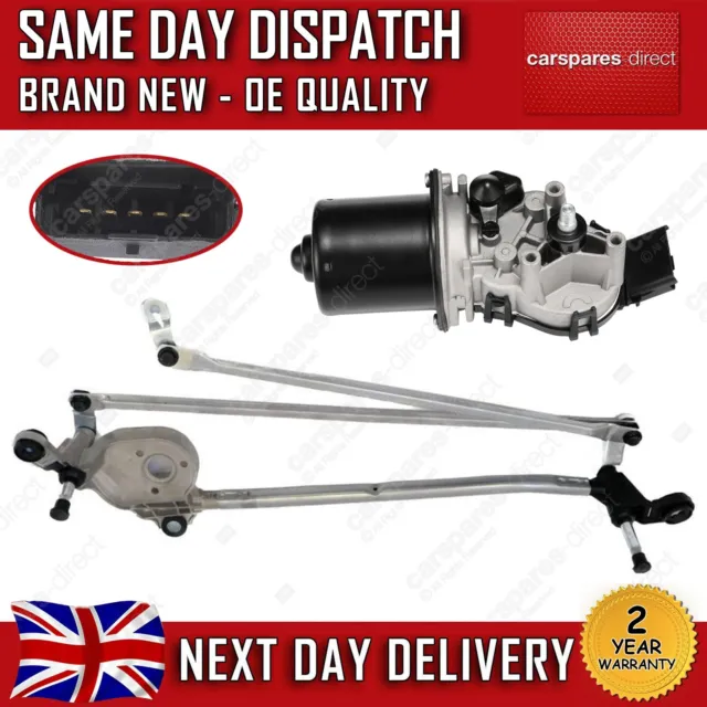 For Dacia Sandero / Logan 2012-2020 Front Windscreen Wiper Motor & Linkage