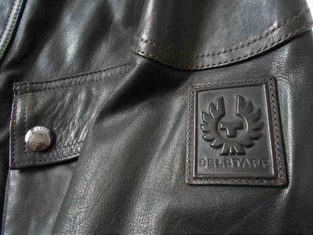 Belstaff New Panther Leather Jacket - colour Black - Men 3