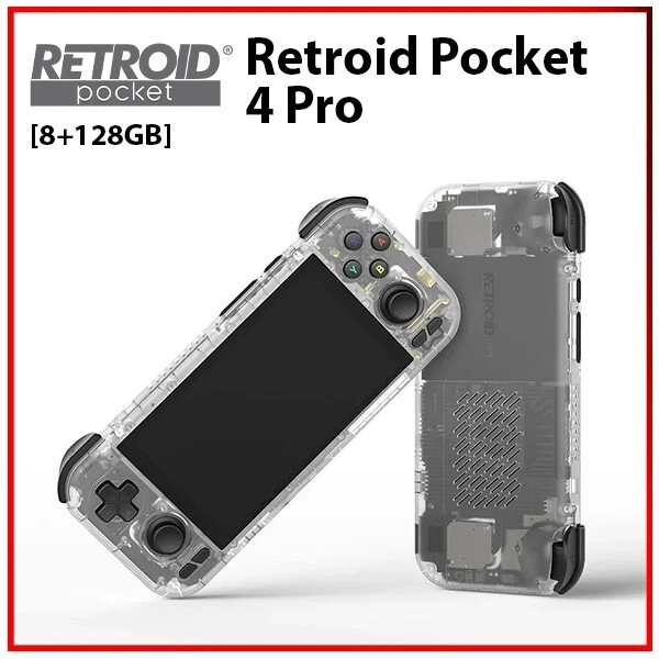 Retroid Pocket 4 128GB クリスタル Retroid Pocket 4 128GB クリスタル Retroid Pocket 4 & 4 PRO - DROIX