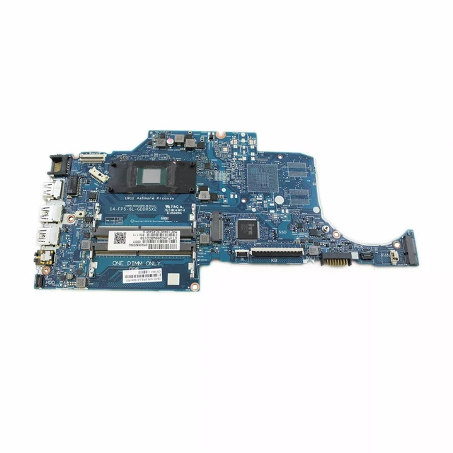 HP NOTEBOOK MOTHERBOARD 14-DK0001NS AMD RYZEN 3 3200U L51928-601 ...
