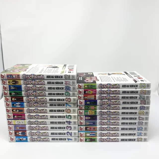 Gintama Manga Hideaki Sorachi English Lot Volumes 1-23 Complete Set